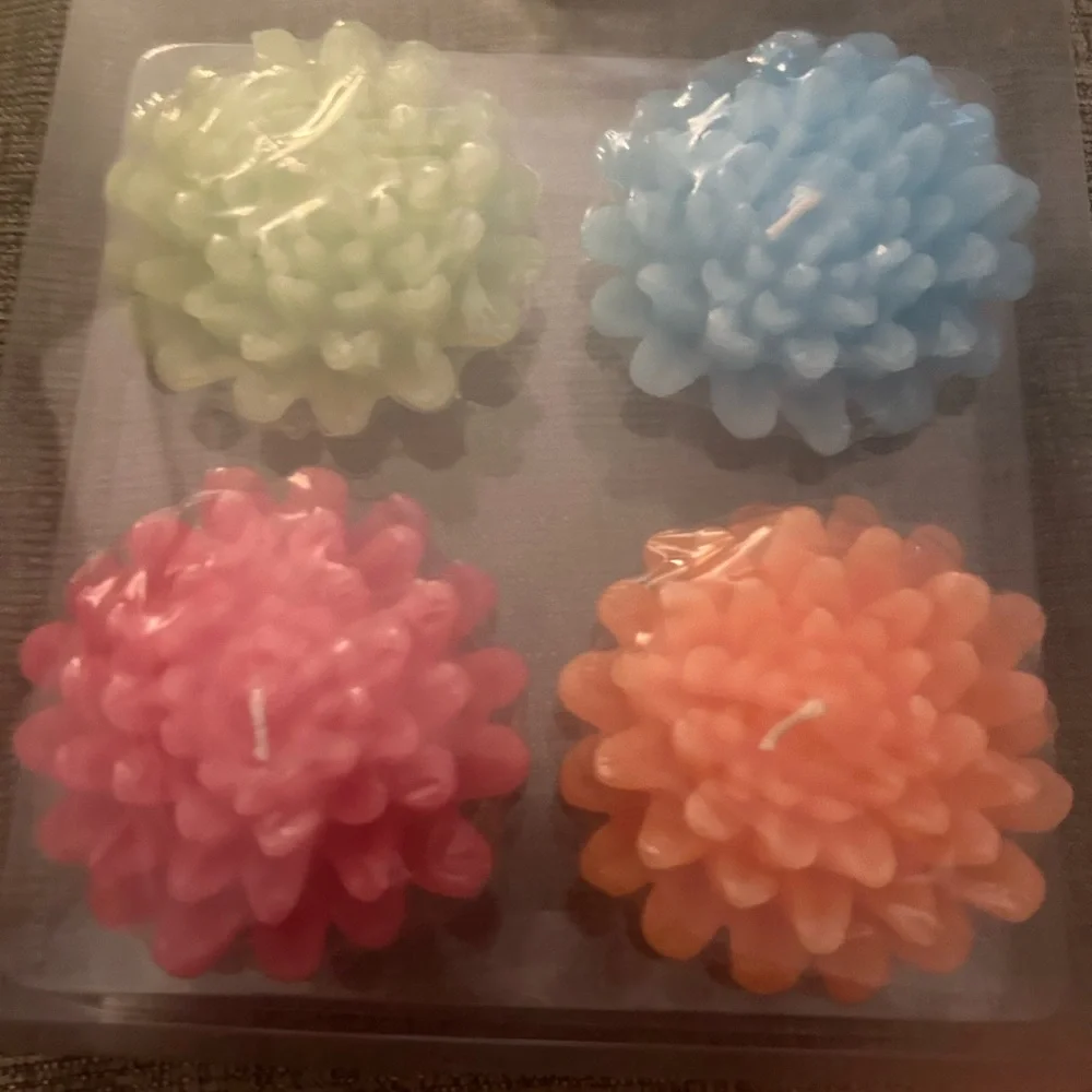 Set of four floating candles from Crate & Barrel